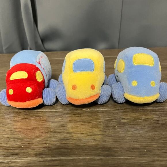 Carter's Baby Mixed Lot of Cars & Truck Rattle Plush - Picture 1 of 7